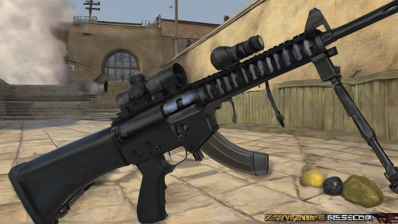 Skrzynka Recoil Case z Counter-Strike 2 z wyrazistą grafiką na okładce